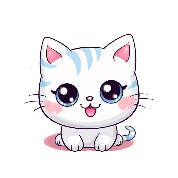 استیکر پارچه و لباس پاد آفرین مدل گربه کد 20