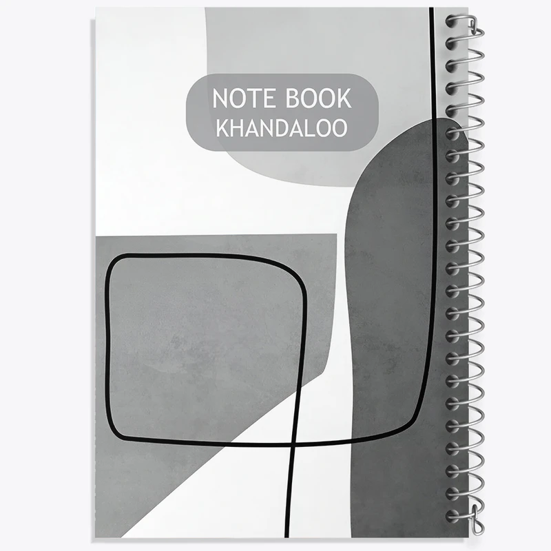 دفتر نقاشی 50 برگ خندالو طرح مینیمال کد N2738