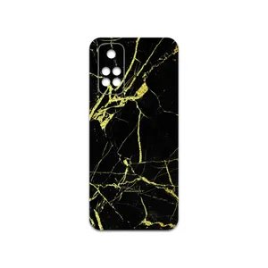 MAHOOT Graphite-Gold-Marble Cover Sticker for Xiaomi Redmi Note 11