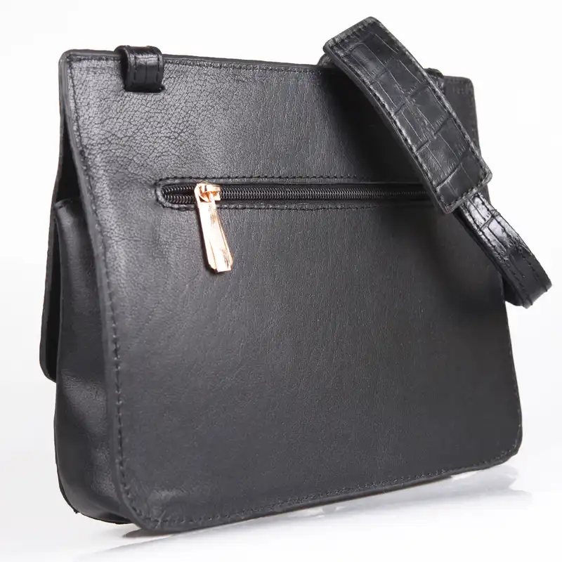 ست کیف و کفش زنانه چرم یلسان مدل ساینا کد SERENA-GC-926-msk