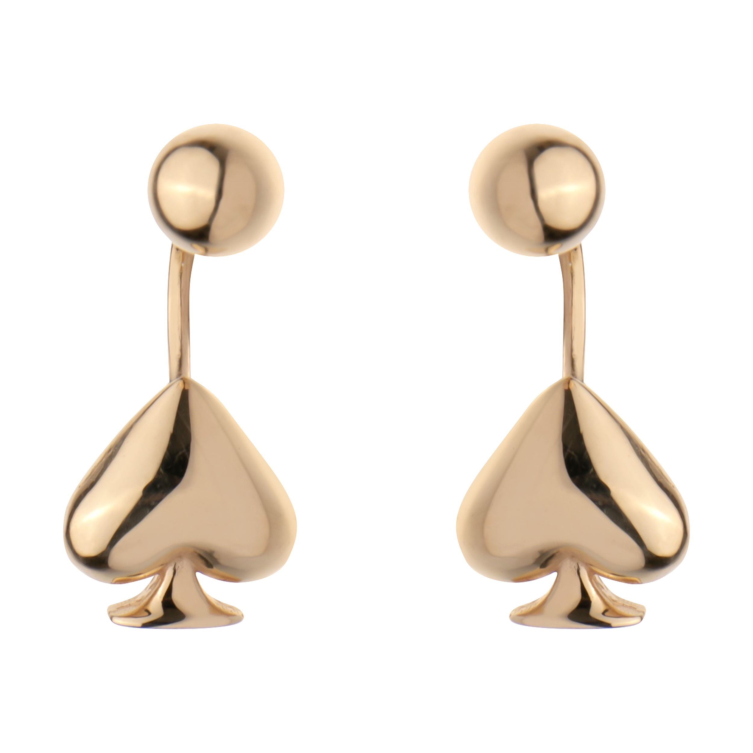 گوشواره طلا 18 عیار زنانه مایا ماهک مدل ME1187