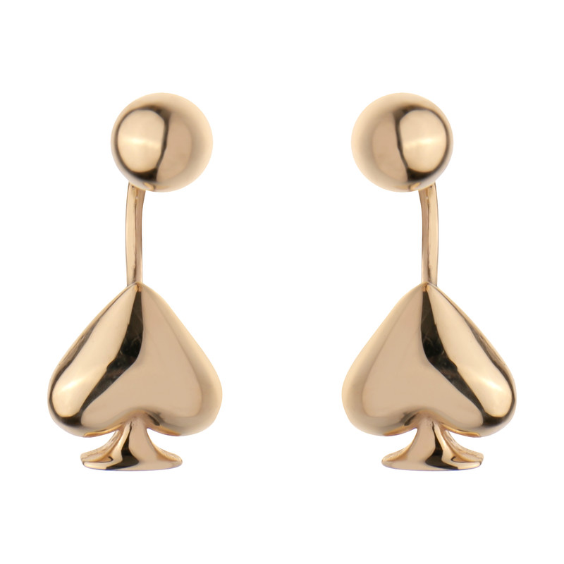 گوشواره طلا 18 عیار زنانه مایا ماهک مدل ME1187 - 2