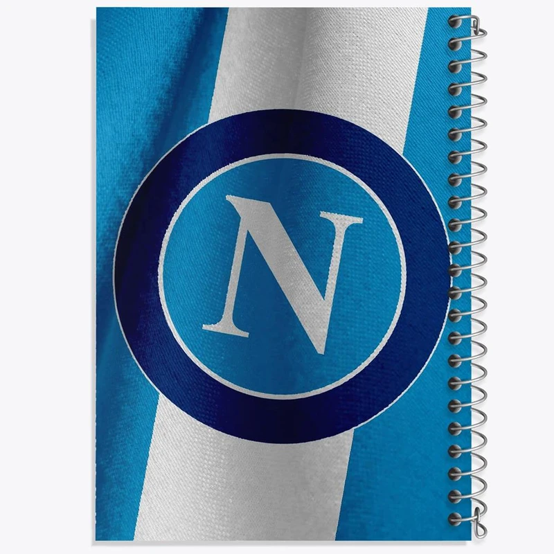 دفتر نقاشی 50 برگ خندالو مدل باشگاه ناپولی کد 27406