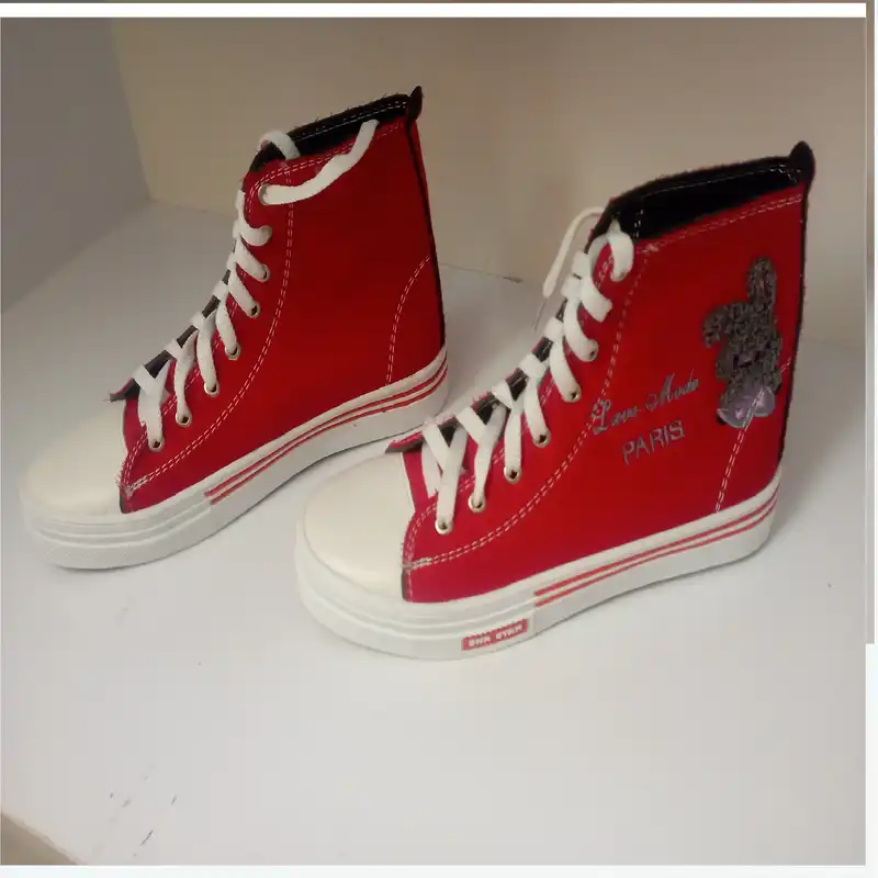 کفش پیاده روی زنانه مدل آل استار ساقدار خرگوشی کد 54