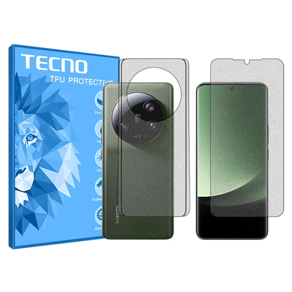 محافظ صفحه نمایش مات تکنو مدل HyMTT مناسب برای گوشی موبایل شیائومی 13 Ultra به همراه محافظ پشت گوشی