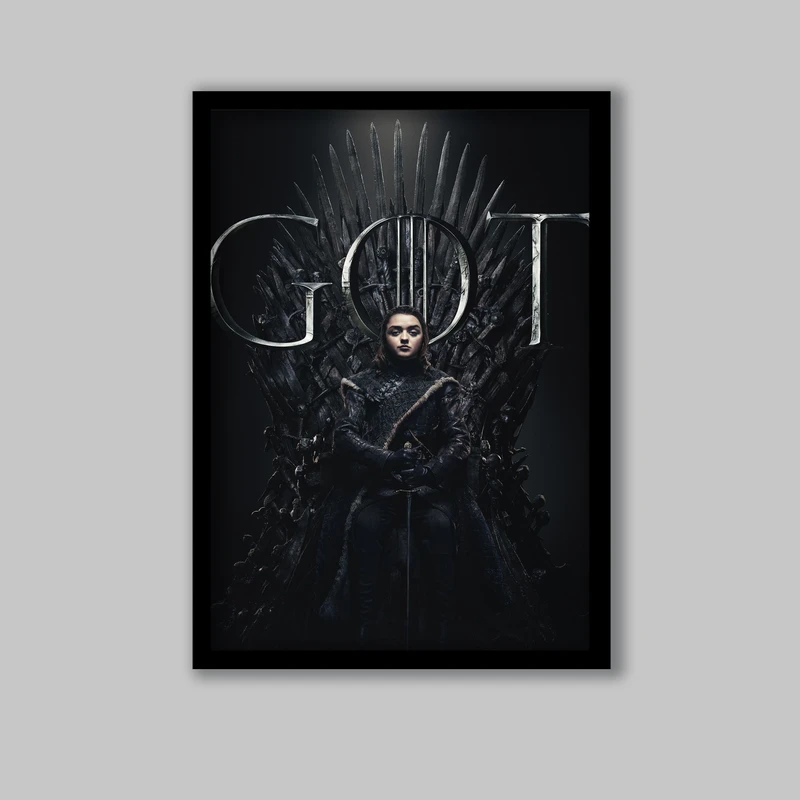 تابلو مدل سریال بازی تاج و تخت Game of thrones کد LA-G10266-2