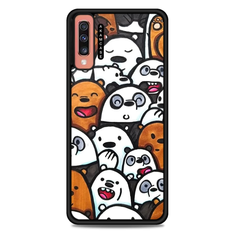 کاور آکام مدل AMC-WSGA70-PANDA-8 مناسب برای گوشی موبایل سامسونگ Galaxy A70