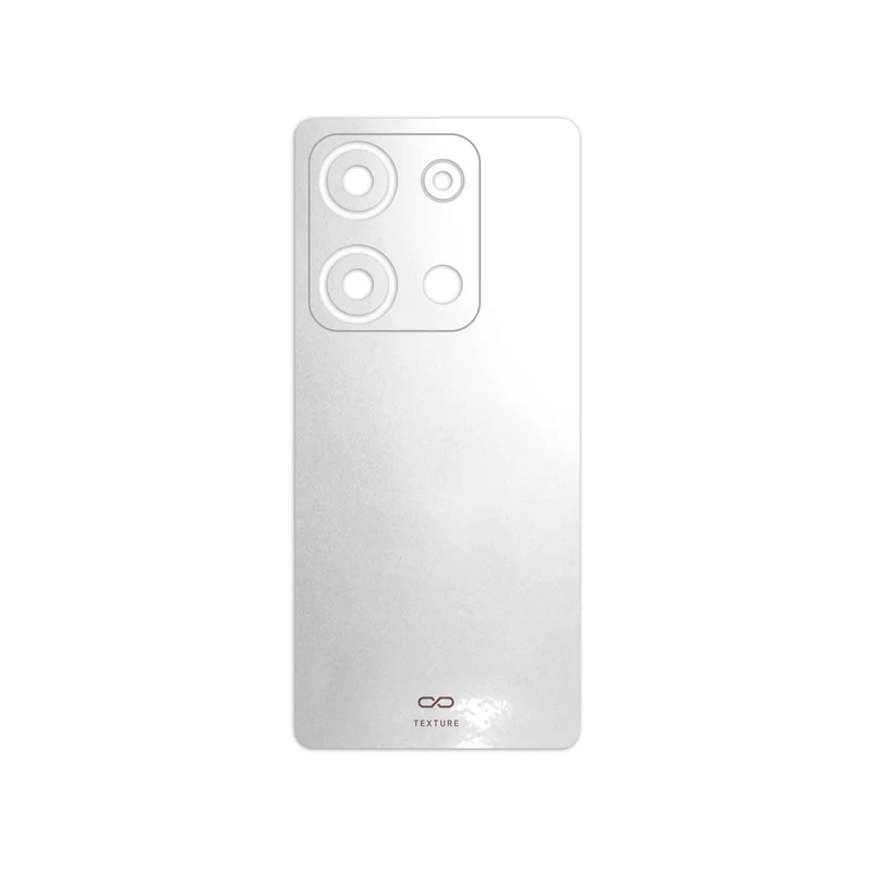 برچسب پوششی ماهوت مدل Metallic-White مناسب برای گوشی موبایل شیائومی Redmi Note 14S