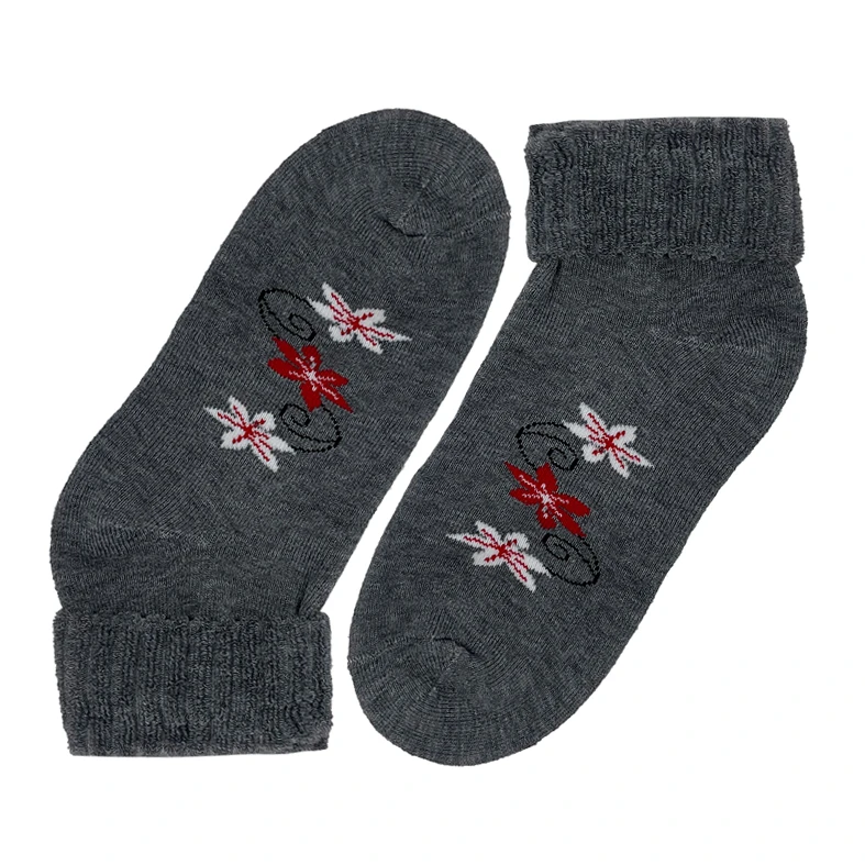 جوراب ساق بلند زنانه مدل حوله ای