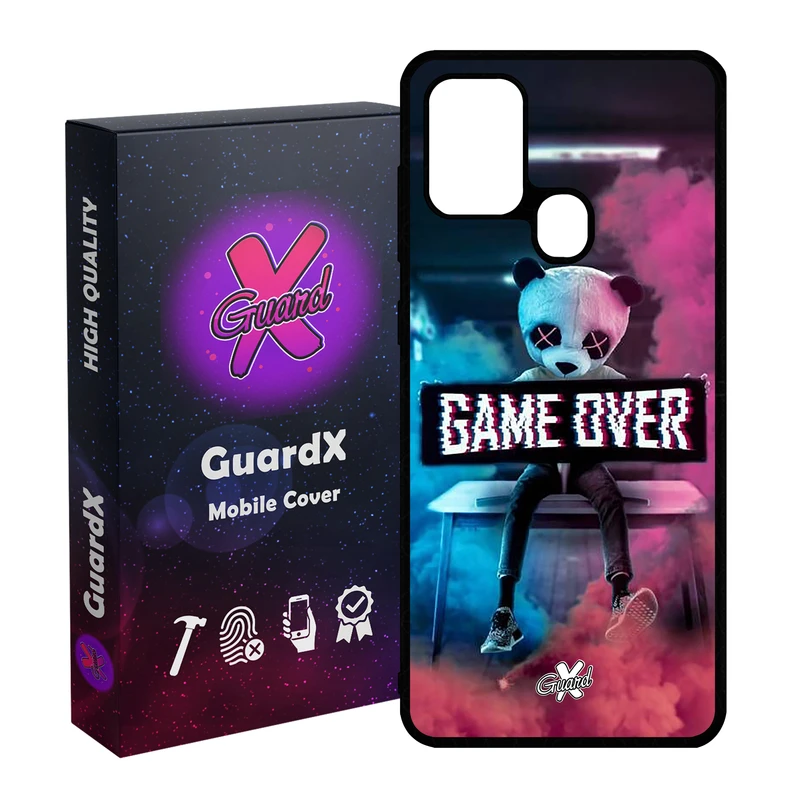 کاور گارد ایکس طرح Panda مدل Glass10029 مناسب برای گوشی موبایل سامسونگ Galaxy A21s