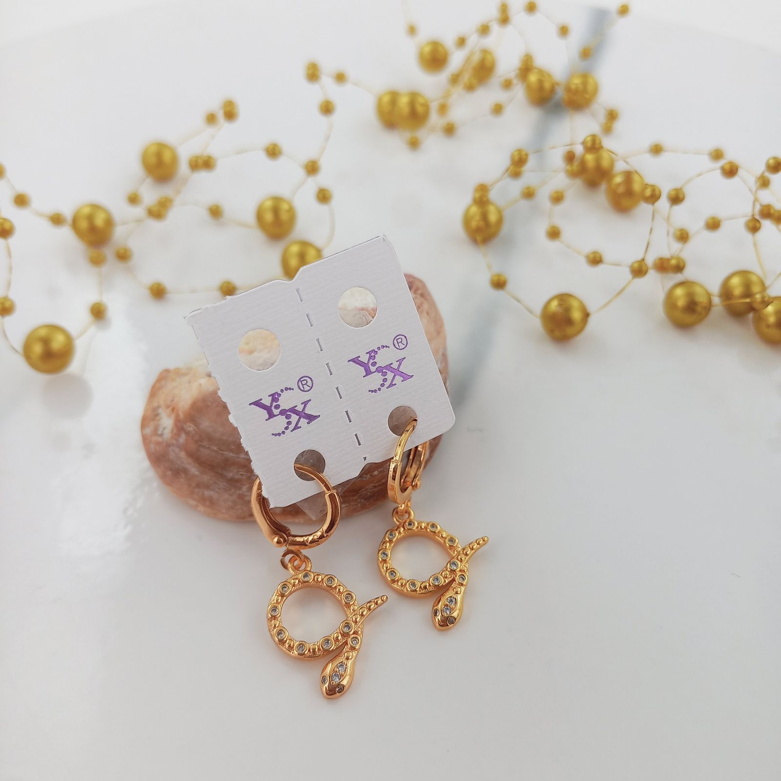 گوشواره زنانه وای اس ایکس مدل cs123 -  - 4