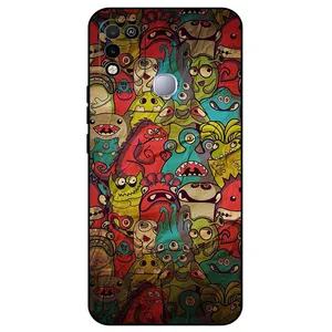 Megafone Monster 0101 Cover For Infinix Hot 10 Play / Hot 11 Play