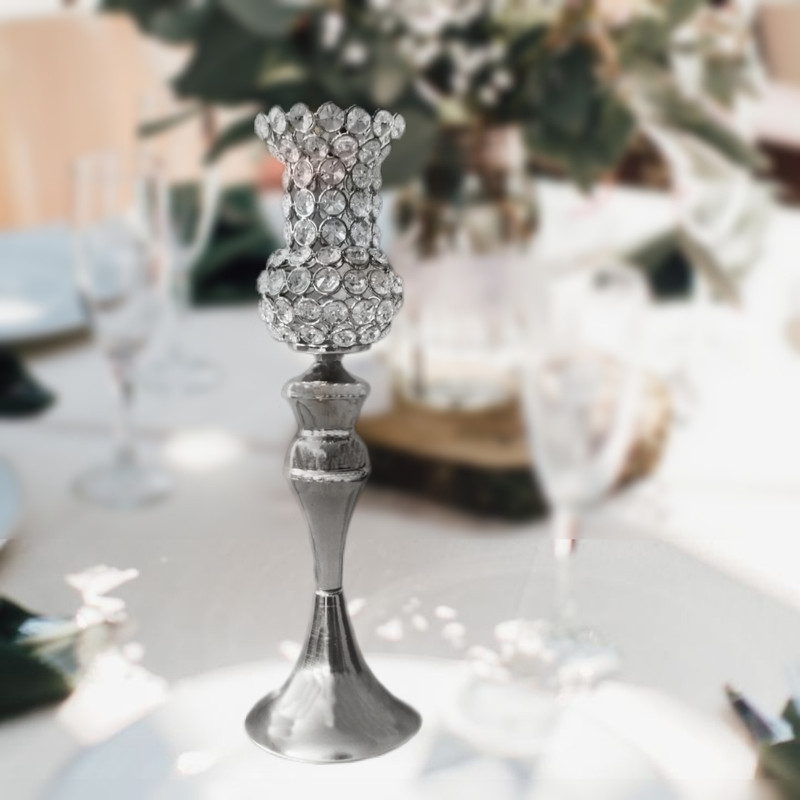 شمعدان طرح لاله بسته 2 عددی