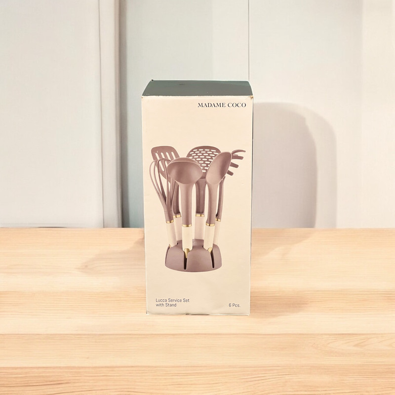 سرویس کفگیر و ملاقه ۷ پارچه مادام کوکو مدل Lucca