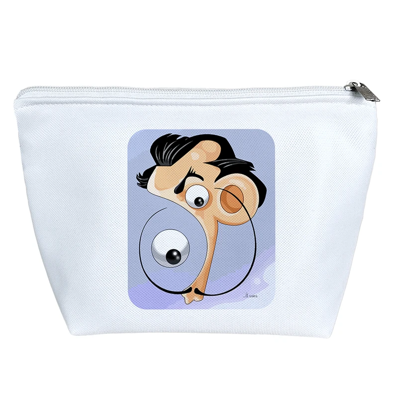 کیف لوازم آرایش دخترانه خندالو مدل سالوادور دالی کد 8453