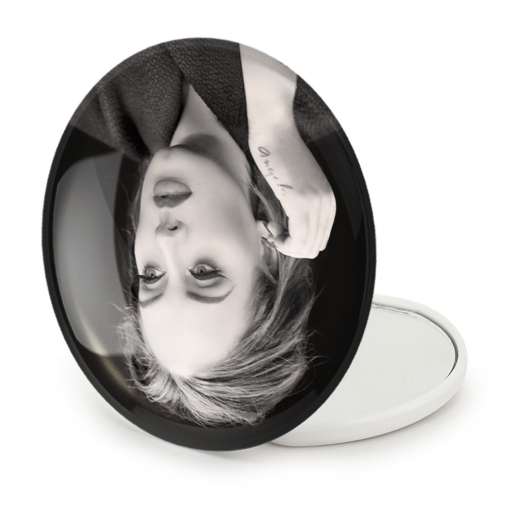 آینه جیبی خندالو طرح ادل Adele مدل تاشو کد 2941