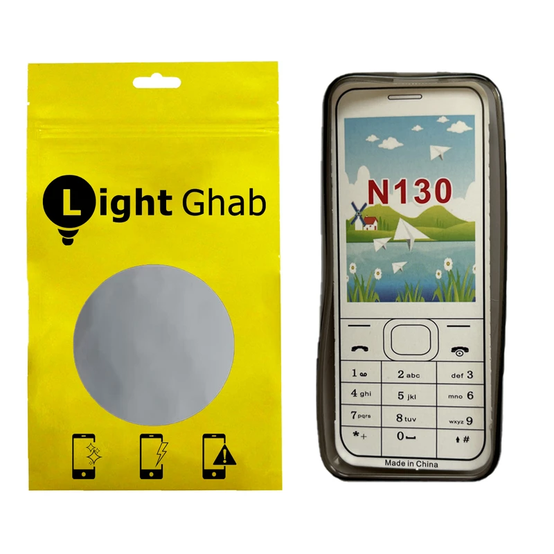 کاور لایت قاب مدل ژله ای مناسب برای گوشی موبایل نوکیا N130