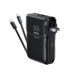 REMAX Trigal Series 20W+22.5W PD+QC Multi-compatible Cabled Charger Power Bank 10000mAh RPP-670