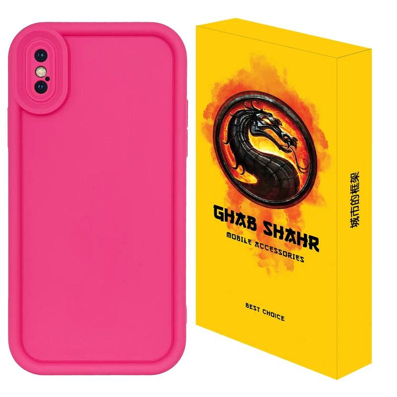 کاور قاب شهر مدل SOLIDCOLOR مناسب برای گوشی موبایل اپل iPhone X / XS