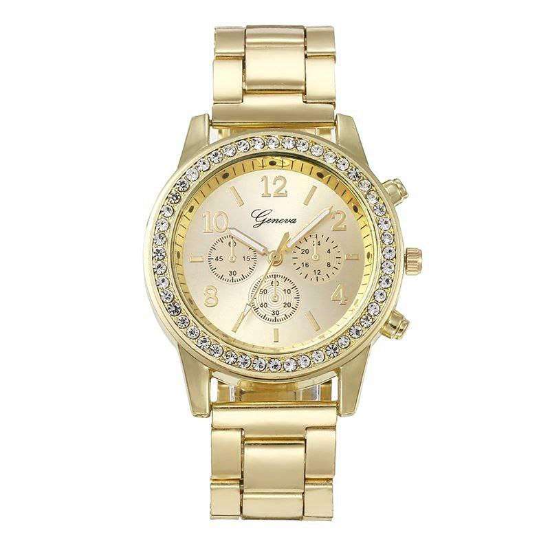 ساعت مچی عقربه ای زنانه مدل دورنگین 01 ساعت مچی عقربه ای زنانه مدل دورنگین 01