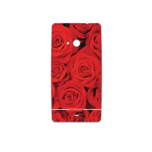 MAHOOT Red-Flower Cover Sticker for Microsoft Lumia 535
