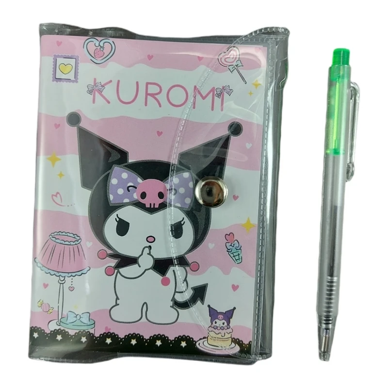 دفترچه یادداشت  80 برگ مدل کرومی به همراه خودکار