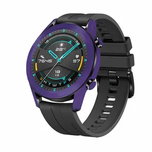 برچسب ماهوت طرح Matte-BlueBerry مناسب برای ساعت هوشمند هوآوی Watch GT2