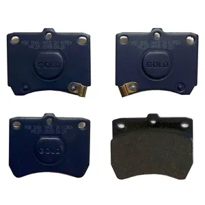 لنت ترمز جلو گلد مدل HP1001 مناسب برای پراید بسته 10 عددی