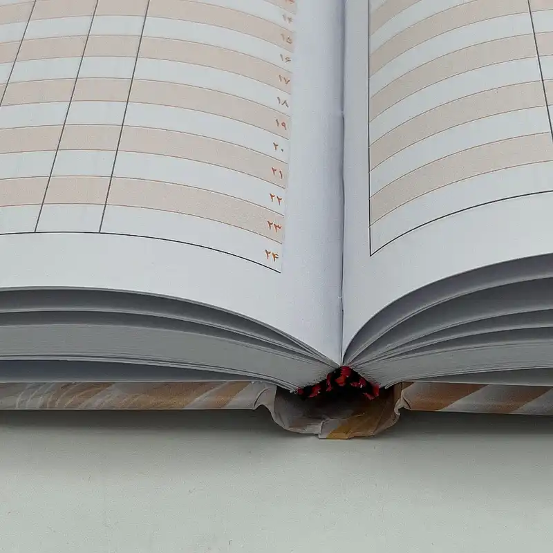 دفتر برنامه ریزی 200 برگ مدل نوبت دهی