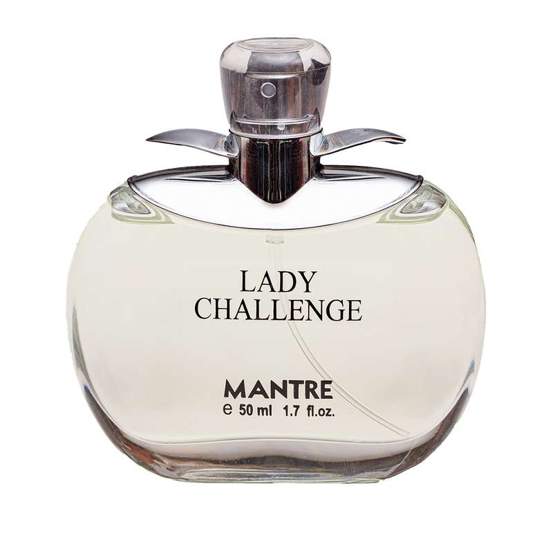 ادو پرفیوم زنانه مانتره مدل Lady Chanllenge حجم 50 میلی لیتر ادو پرفیوم زنانه مانتره مدل Lady Chanllenge حجم 50 میلی لیتر