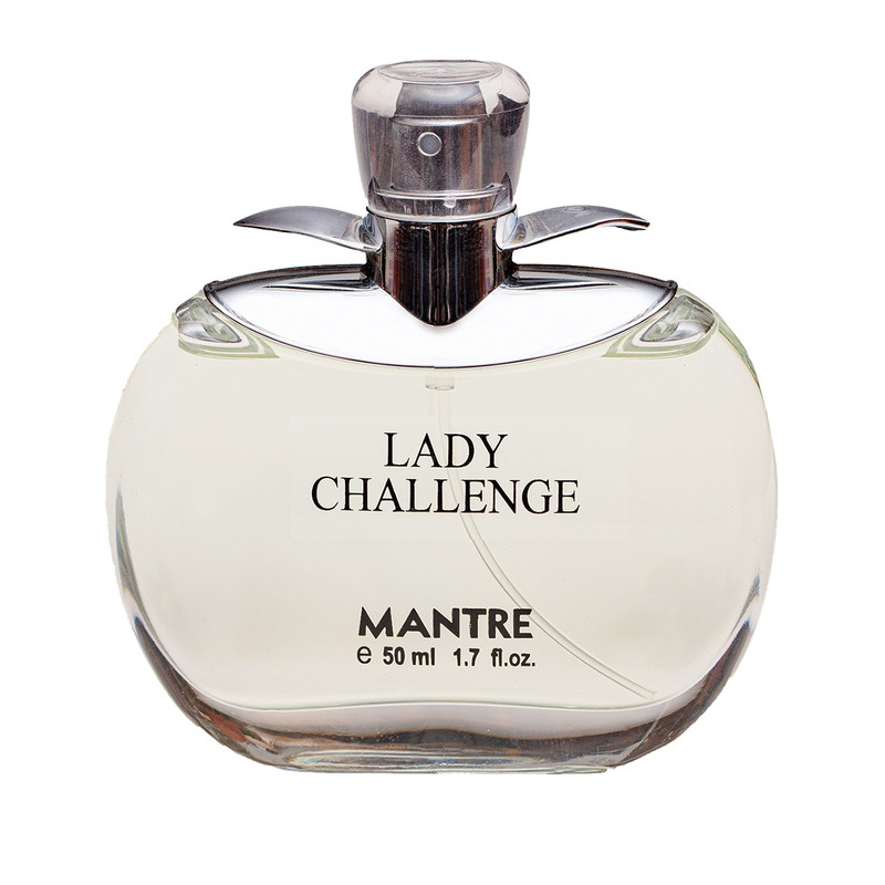 ادو پرفیوم زنانه مانتره مدل Lady Chanllenge حجم 50 میلی لیتر ادو پرفیوم زنانه مانتره مدل Lady Chanllenge حجم 50 میلی لیتر