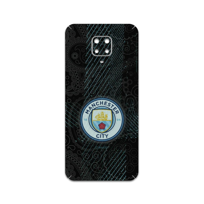 برچسب پوششی ماهوت مدل Manchester-City مناسب برای گوشی موبایل شیائومی Redmi Note 9 Pro