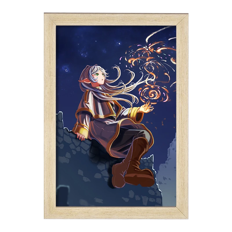 تابلو خندالو مدل انیمه فریرن (Frieren) کد 33971