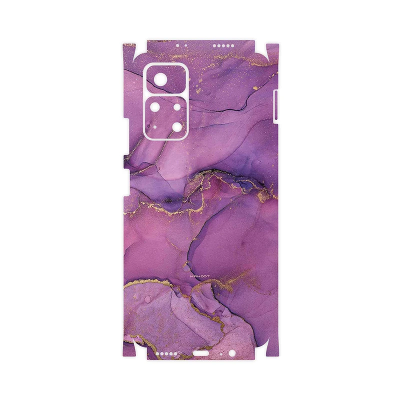 برچسب پوششی ماهوت مدل Purple Marble-FullSkin مناسب برای گوشی موبایل شیائومی Poco M4 Pro 5G