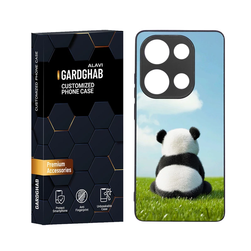 کاور گارد قاب علوی مدل دور ژله ای مناسب برای گوشی موبایل شیائومی Redmi Note 13 Pro 4G