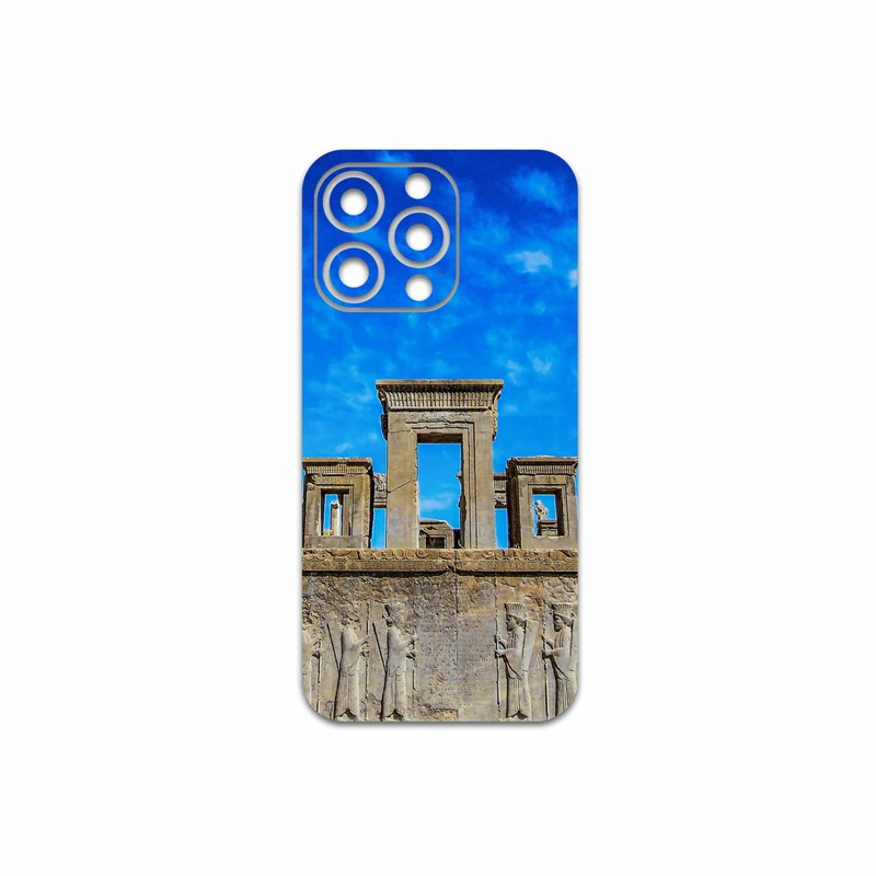 برچسب پوششی ماهوت مدل TAKHT-e-JAMSHID مناسب برای گوشی موبایل اپل iPhone 13 Pro Max