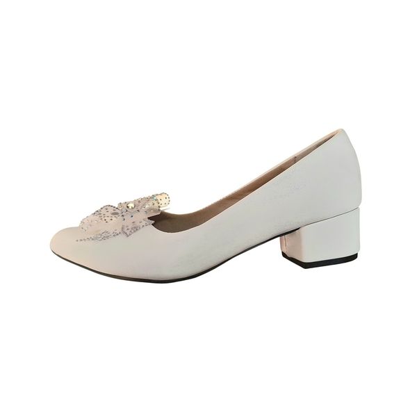 کفش پاشنه‌دار زنانه مدل پاپیون 