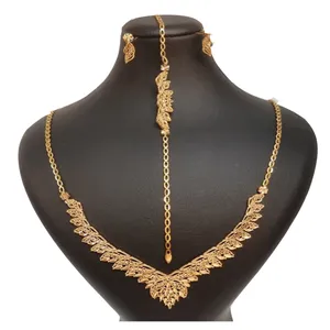 نیم ست طلا 18 عیار زنانه گالری یارطلا مدل تراش کد SR83-G