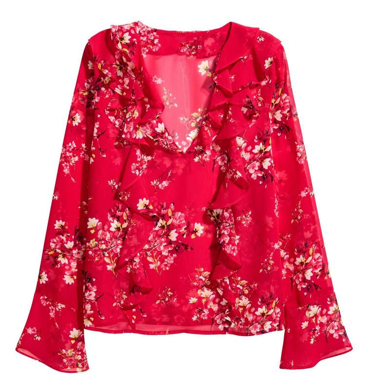 بلوز زنانه اچ اند ام مدل 0457446001