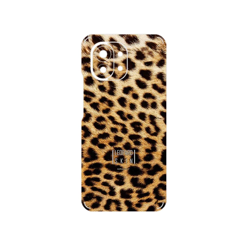 برچسب پوششی ماهوت مدل Leopard Skin مناسب برای گوشی موبایل شیائومی Mi 11 5G