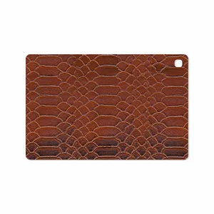 MAHOOT Brown-Snake-Leather Cover Sticker for Samsung Galaxy Tab S5e 10.5 2019 T725