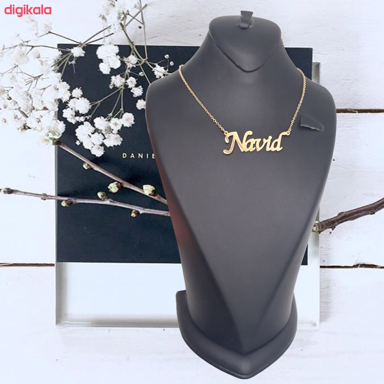 گردنبند زنانه آی جواهر مدل نوید کد M1036 main 1 3
