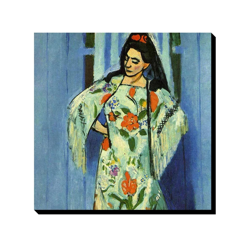 تابلو ترمه طراحان ایده طرح شال مانیل از ماتیس کد art0624