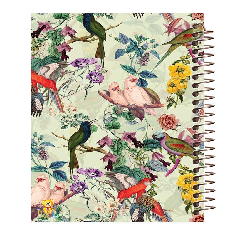دفتر مشق 100 برگ بانیبو مدل گل کد 101