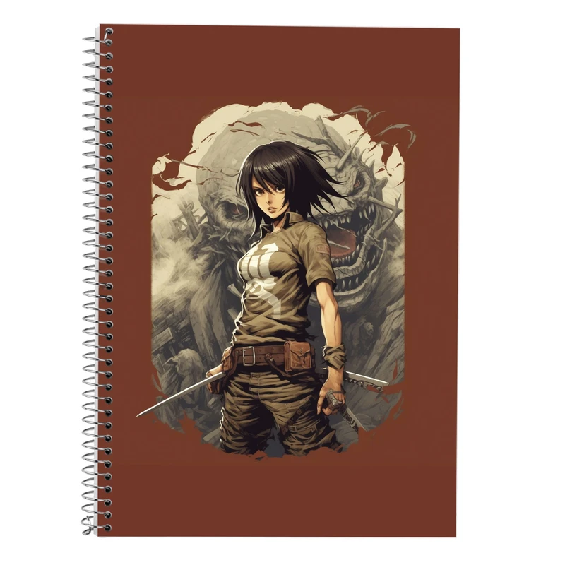 دفتر لغت 50 برگ مدوپد طرح Attack on Titan کد DF10383