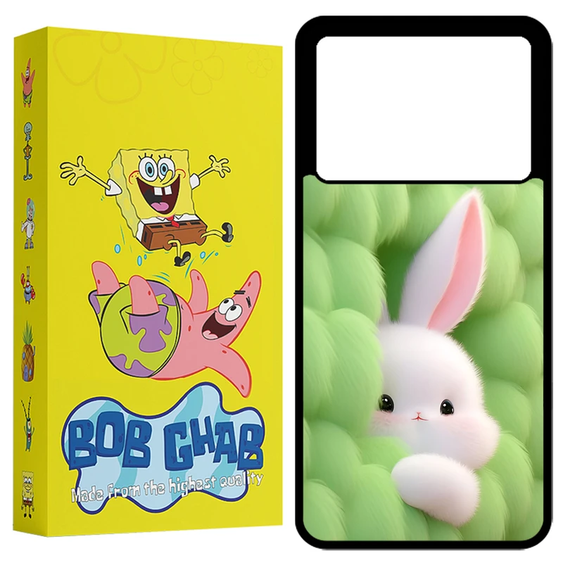 کاور باب قاب طرح خرگوش مدل BCPX6P مناسب برای گوشی موبایل شیائومی Poco X6 Pro 5G / Redmi K70E