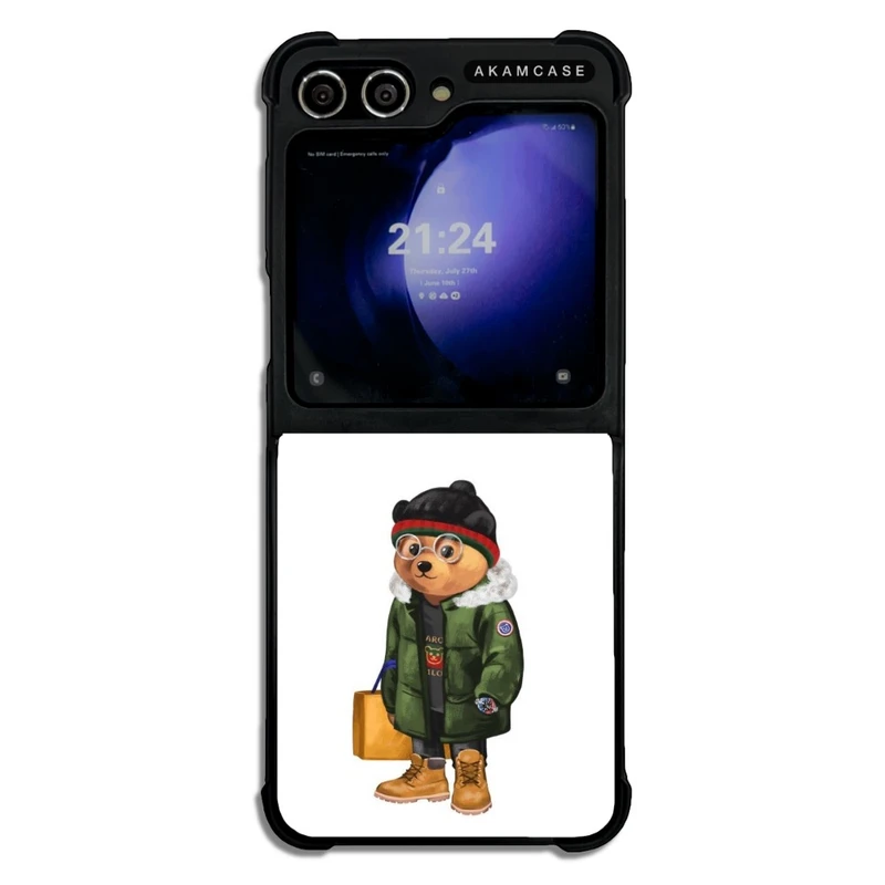 کاور آکام مدل AMC-WSGZFLIP5-BARON FILOU-31 مناسب برای گوشی موبایل سامسونگ Galaxy Z Flip 5