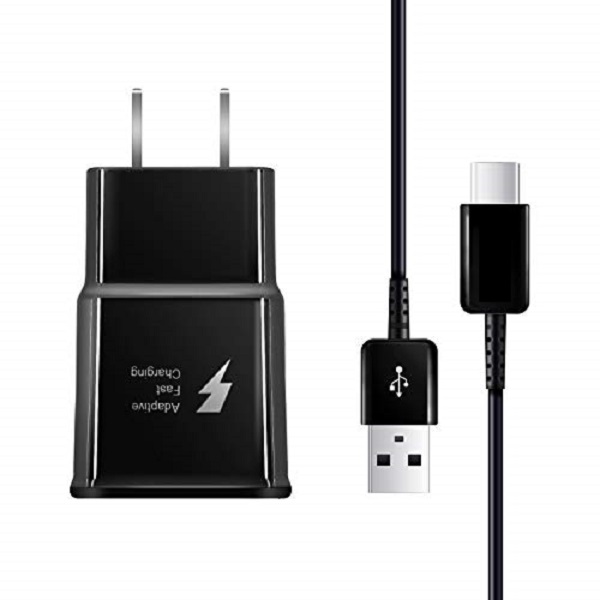 شارژر دیواری مدل +Galaxy S10 به همراه کابل تبدیل USB-C                     غیر اصل