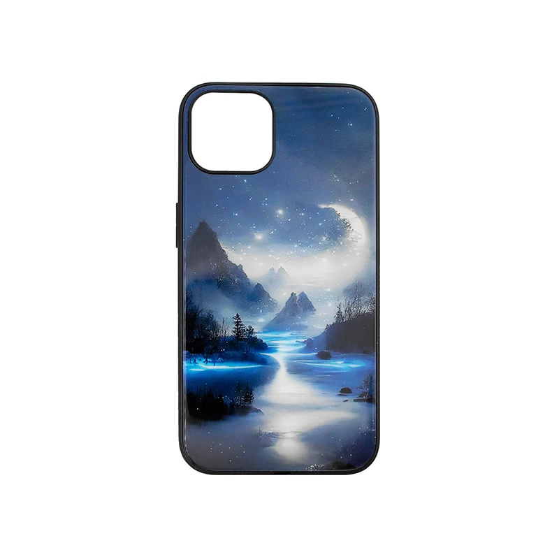 کاور داتینو طرح منظره شب کوهستان مناسب برای گوشی موبایل اپل iPhone 14