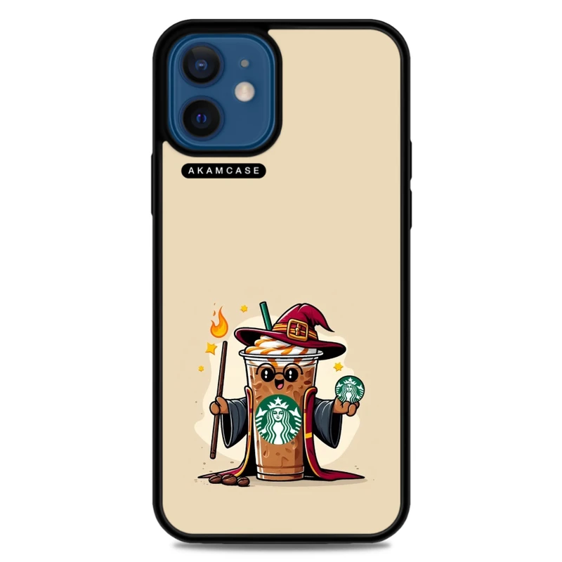 کاور آکام مدل AMC-WA12M-STARBUCKS-32 مناسب برای گوشی موبایل اپل iPhone 12 Mini 